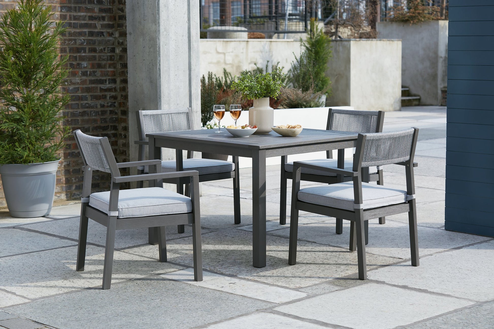 Eden Town Outdoor Dining Set - Pull Up A Couch