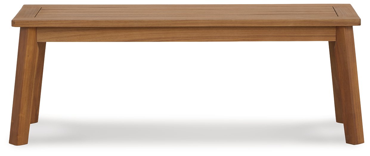 Janiyah Outdoor Dining Bench - Pull Up A Couch