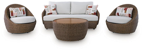 Double Point Outdoor Seating Set - Pull Up A Couch
