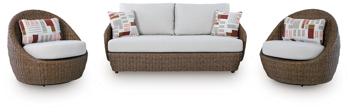 Double Point Outdoor Seating Set - Pull Up A Couch