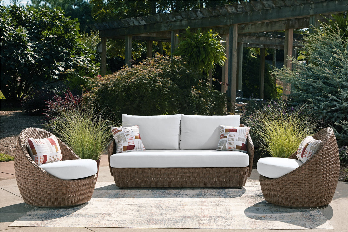 Double Point Outdoor Seating Set - Pull Up A Couch