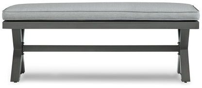 Elite Park Outdoor Bench with Cushion - Pull Up A Couch