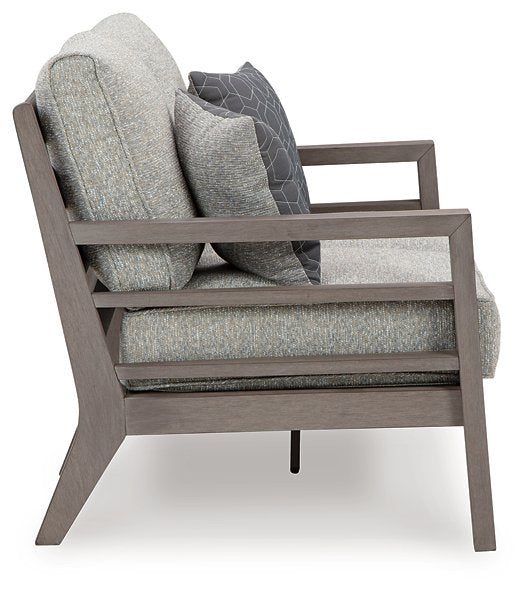 Hillside Barn Outdoor Loveseat with Cushion - Pull Up A Couch