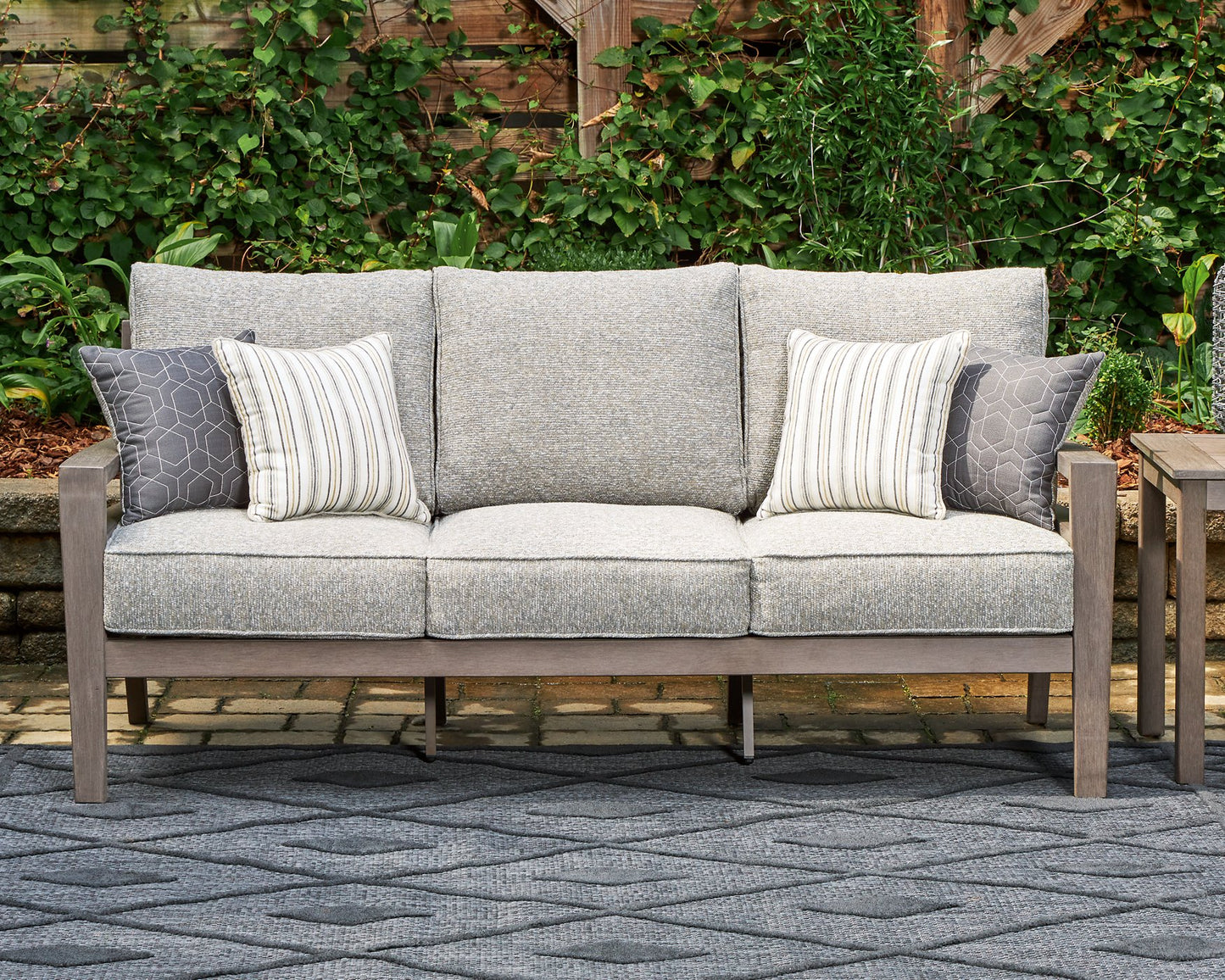 Hillside Barn Outdoor Sofa with Cushion - Pull Up A Couch