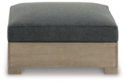 Citrine Park Outdoor Ottoman with Cushion - Pull Up A Couch