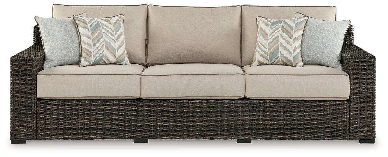 Coastline Bay Outdoor Sofa with Cushion - Pull Up A Couch