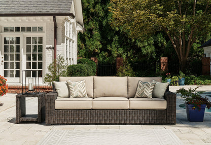 Coastline Bay Outdoor Sofa with Cushion - Pull Up A Couch