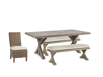 Beachcroft Outdoor Dining Set - Pull Up A Couch