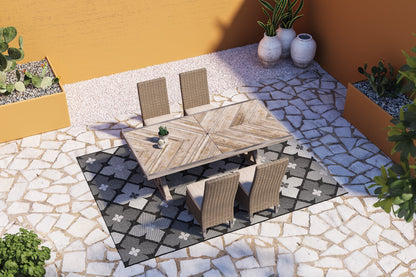 Beachcroft Outdoor Dining Set - Pull Up A Couch