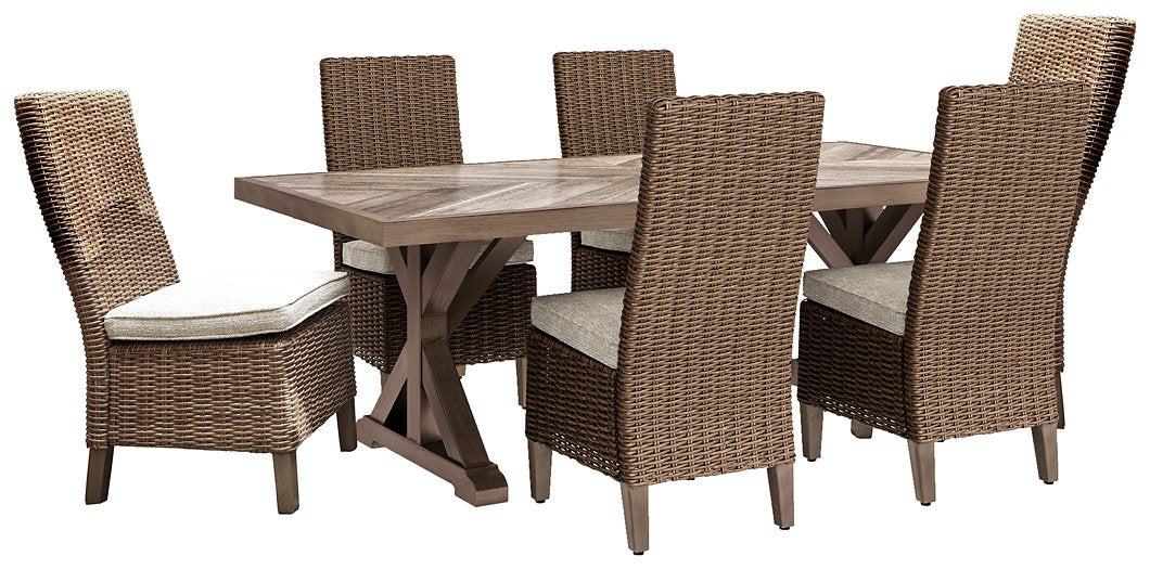 Beachcroft Outdoor Dining Set - Pull Up A Couch