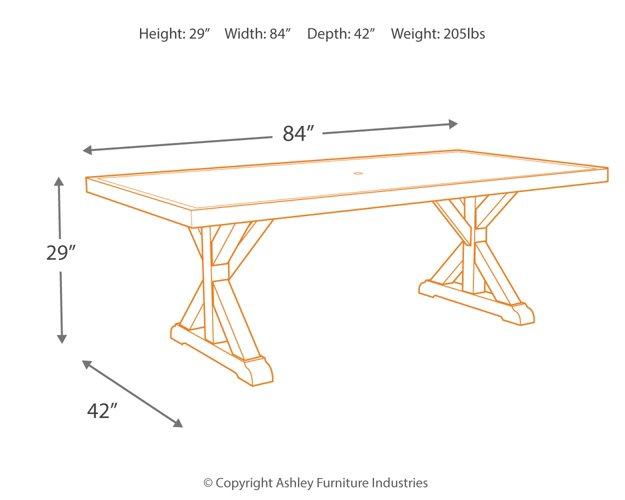 Beachcroft Outdoor Dining Set - Pull Up A Couch