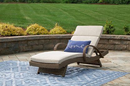 Beachcroft Outdoor Chaise Lounge with Cushion - Pull Up A Couch