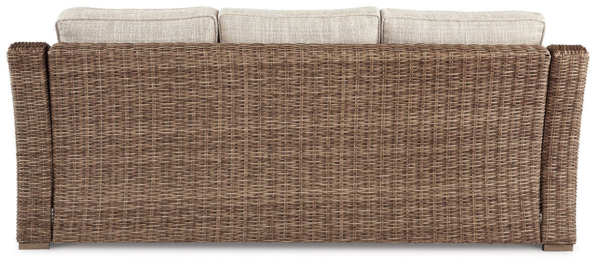 Beachcroft Outdoor Sofa with Cushion - Pull Up A Couch