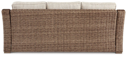 Beachcroft Outdoor Sofa with Cushion - Pull Up A Couch