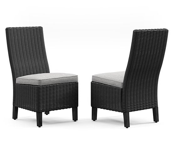 Beachcroft Outdoor Side Chair with Cushion (Set of 2) - Pull Up A Couch