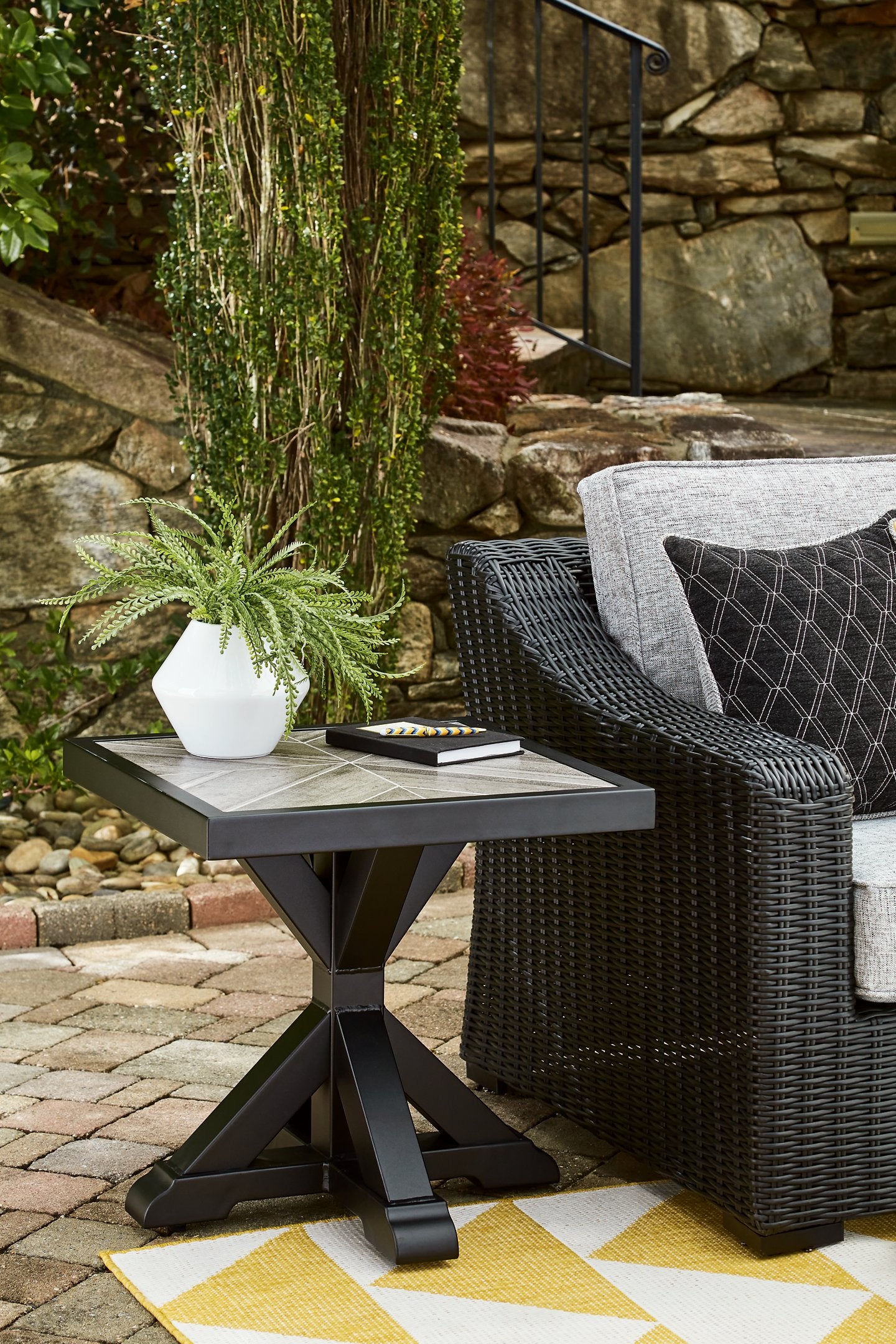 Beachcroft Outdoor End Table - Pull Up A Couch