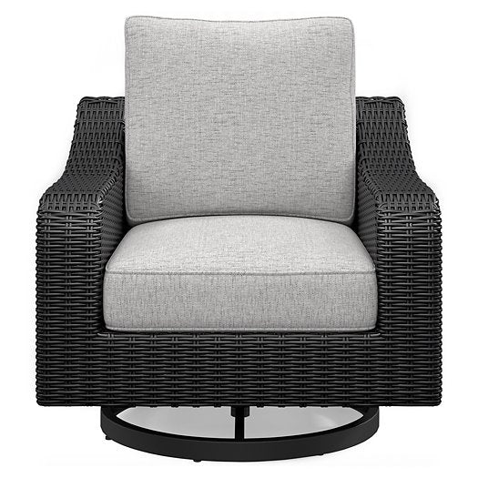 Beachcroft Outdoor Swivel Lounge with Cushion - Pull Up A Couch