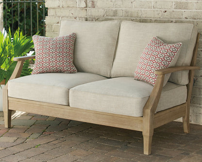 Clare View Loveseat with Cushion - Pull Up A Couch