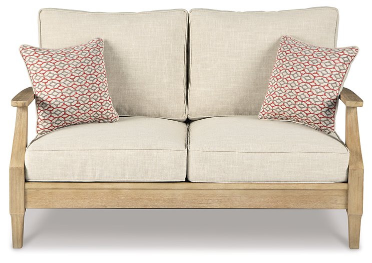 Clare View Loveseat with Cushion - Pull Up A Couch