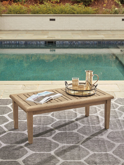 Gerianne Outdoor Occasional Table Set - Pull Up A Couch