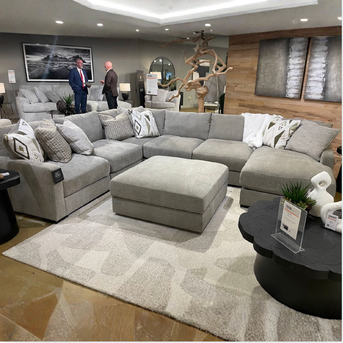 Riverview Corner Sectional w/ Chaise (6pc) - Pull Up A Couch