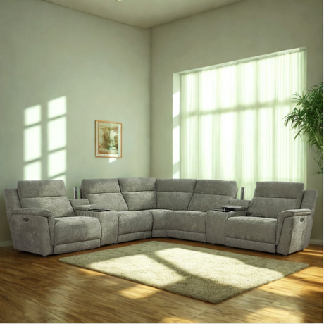 Austin 7-Piece Power Reclining Sectional - Pull Up A Couch