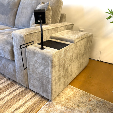 LoungeCraft Sectional - Console (Sand) - Pull Up A Couch