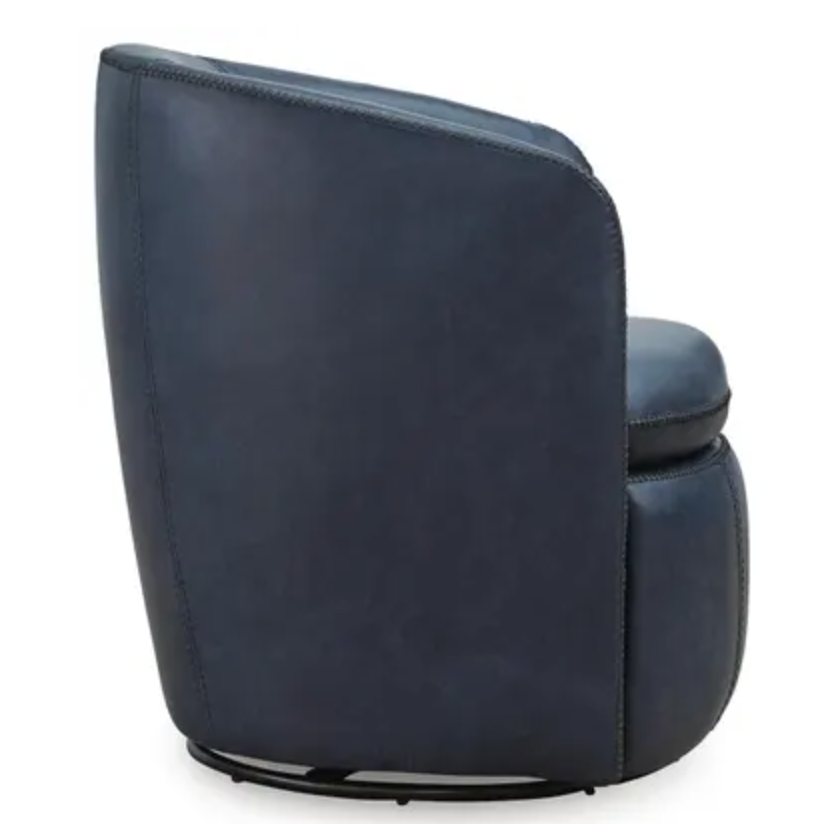 Preston Leather Swivel Chair - Pull Up A Couch