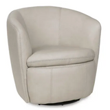 Preston Leather Swivel Chair - Pull Up A Couch