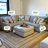 Silverwood Corner Sectional (3pc) - Pull Up A Couch