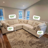Pebblebrook 5pc Modular Corner Sectional - Pull Up A Couch