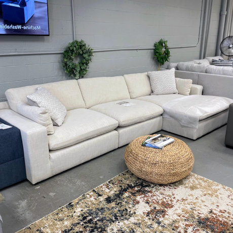 Atlas Cloud Sectional w/ Chaise (3pc) - Pull Up A Couch