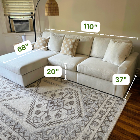 Modmax Sectional Sofa w/Chaise (3pc) - Pull Up A Couch
