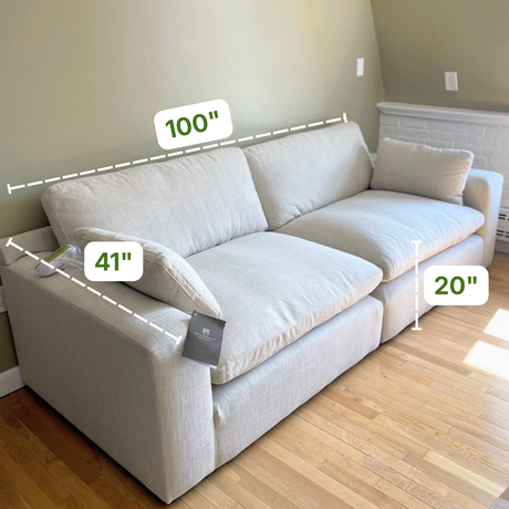 Atlas Cloud Modular Sofa (2pc) - Pull Up A Couch