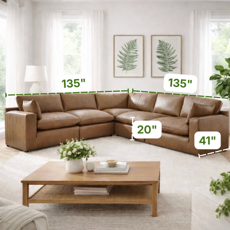 Atlas Reserve Corner Sectional (5pc) - Pull Up A Couch