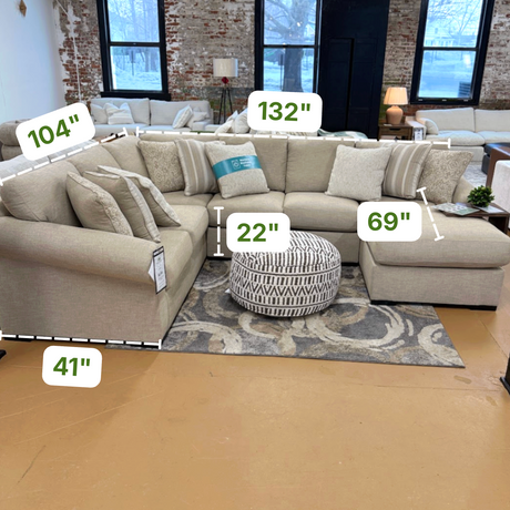Lennox Corner Sectional w/Chaise - Pull Up A Couch