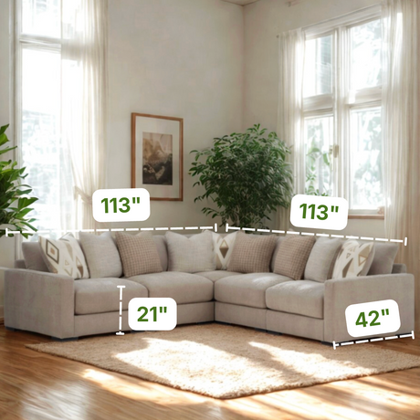 Riverview Corner Sectional (5pc) - Pull Up A Couch