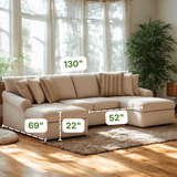 Lennox Sectional w/ Double Chaise - Pull Up A Couch