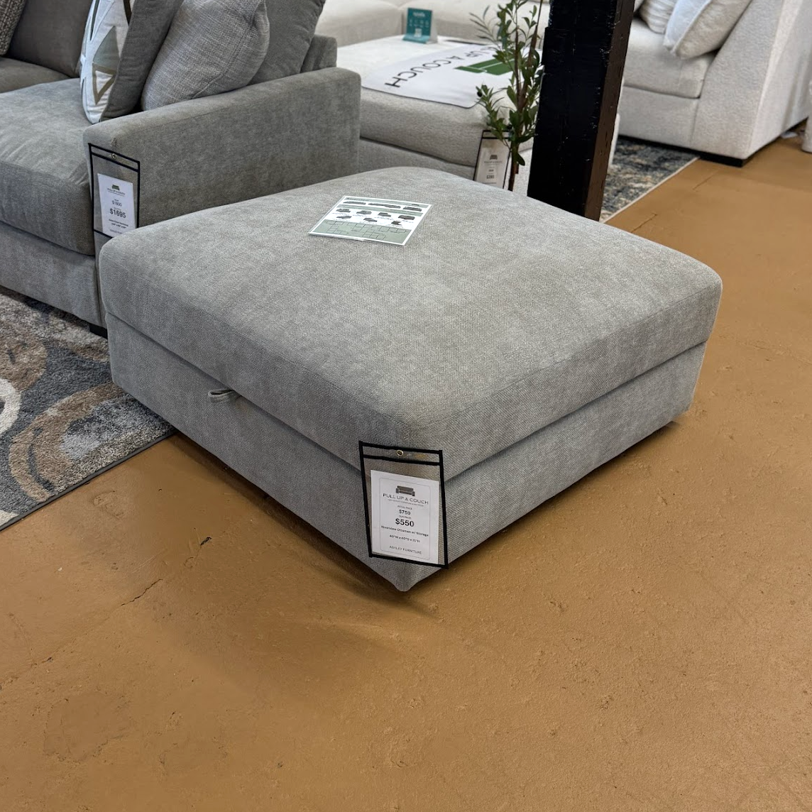 Riverview Ottoman w/ Storage