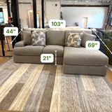 Beckett 2pc Sectional w/ Chaise