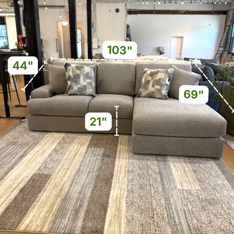 Beckett 2pc Sectional w/ Chaise