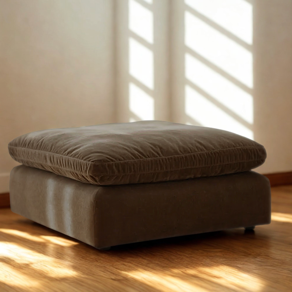 Nova Cloud Oversized Ottoman - Pull Up A Couch