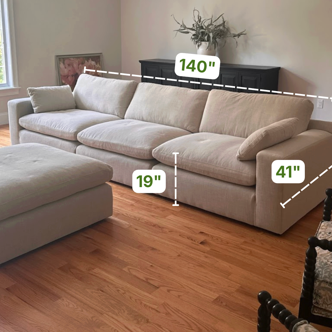 Atlas Cloud Modular Sofa (3pc) - Pull Up A Couch
