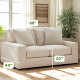 Hudson Loveseat - Pull Up A Couch