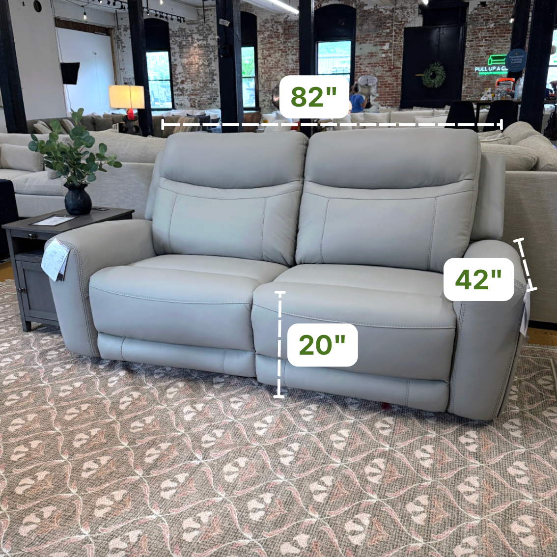 Salerno Power Reclining Sofa (2pc)
