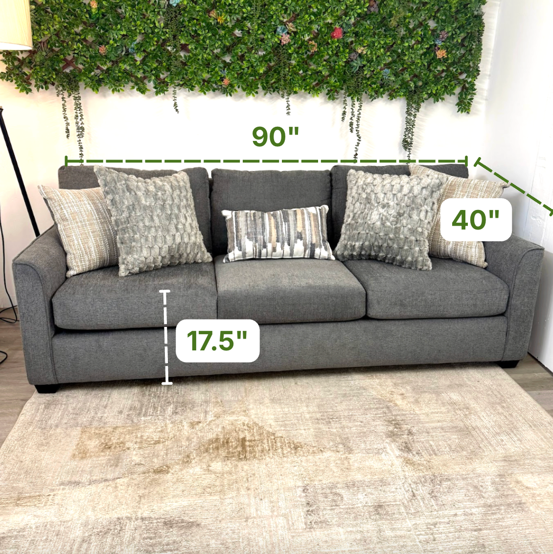 Mayfield Sofa w/ Drop-Down Table