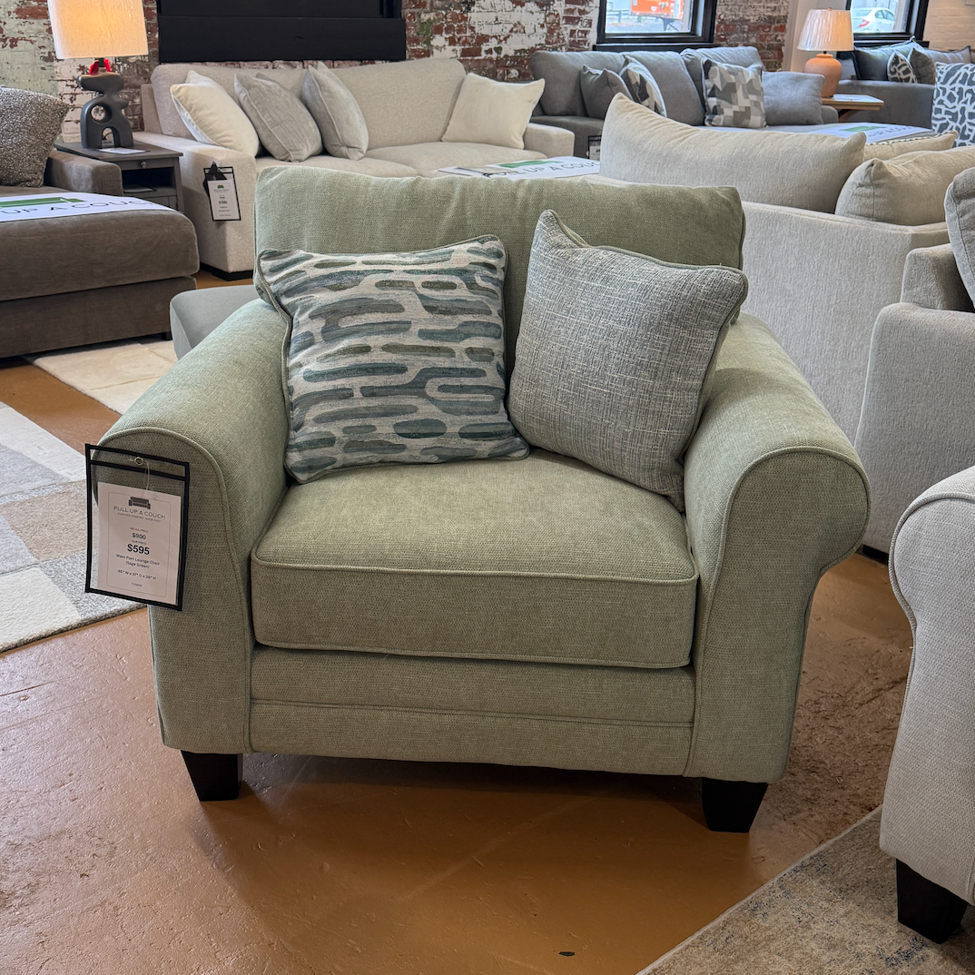 Westport Lounge Chair (Sage Green)
