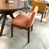 ARTICLE - Nosh Dining Chair - Walnut and Rosehip Orange