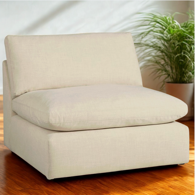 Atlas Cloud Oversized Armless Chair - Pull Up A Couch