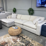 Atlas Cloud 3pc Sectional w/ Chaise - Pull Up A Couch